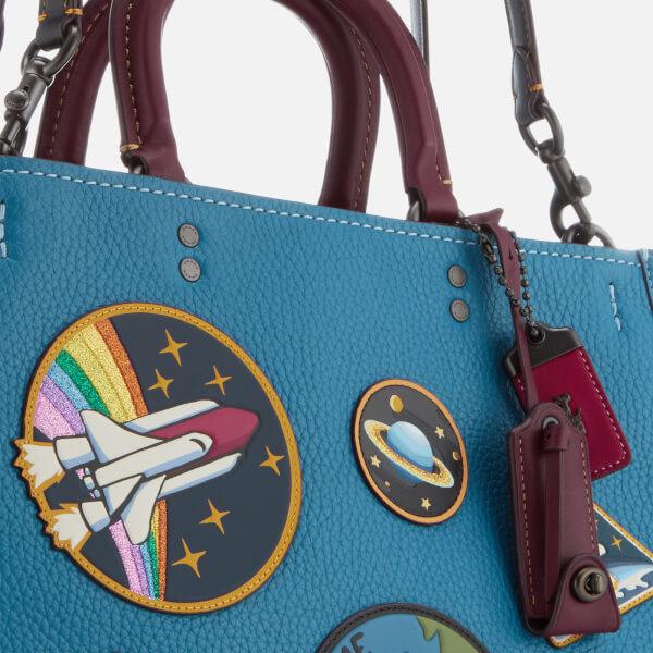 COACH 1941 Women s Space Patches Rogue Bag in Blue Lyst