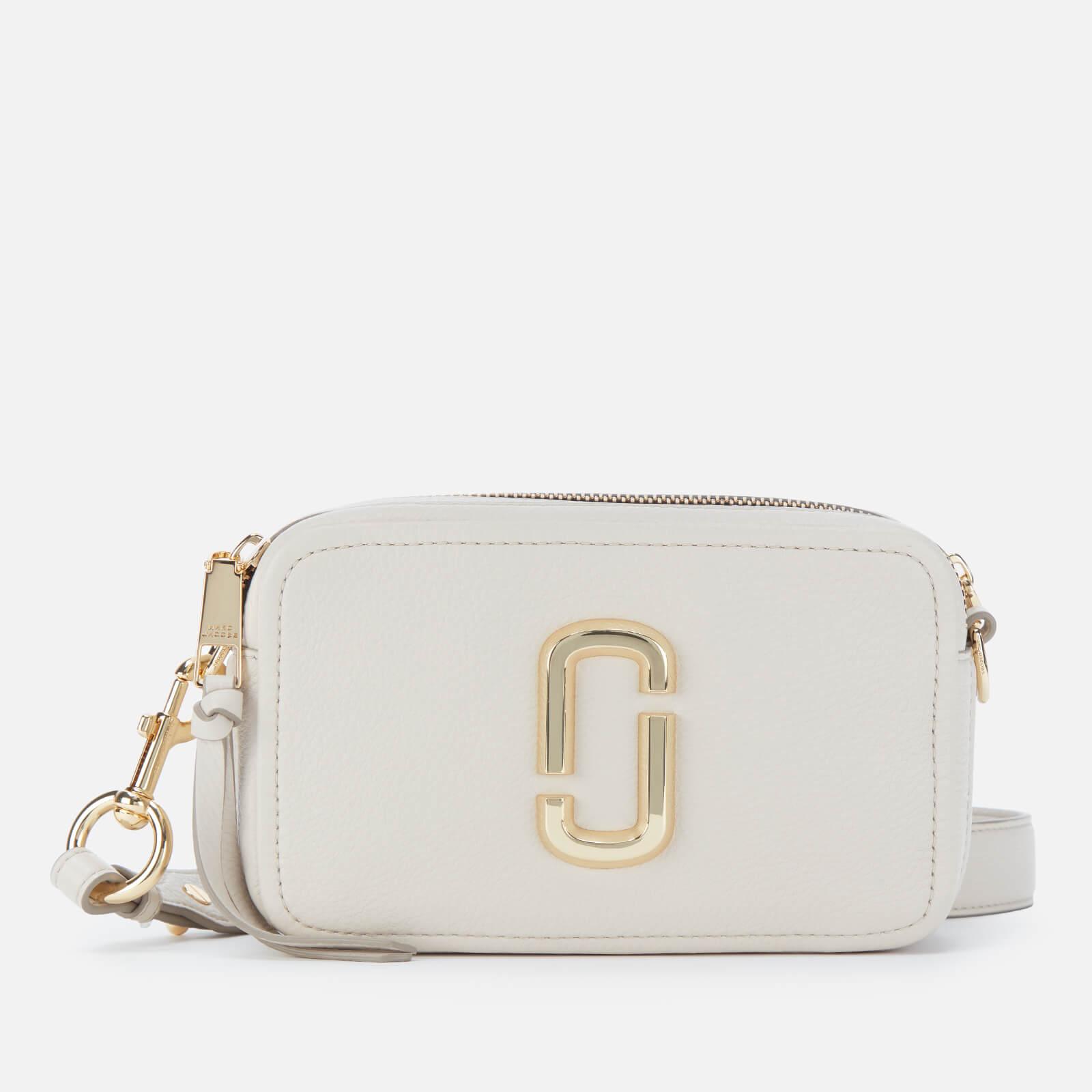 Marc Jacobs The Softshot 21 Bag In Beige Leather