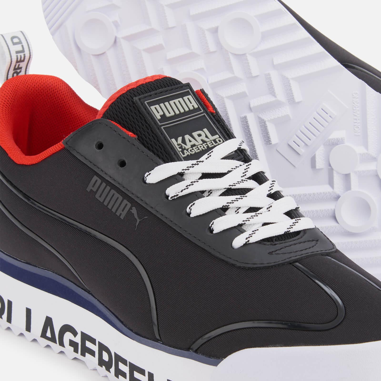 PUMA x KARL LAGERFELD Neoprene Roma Amor Trainers in Black | Lyst