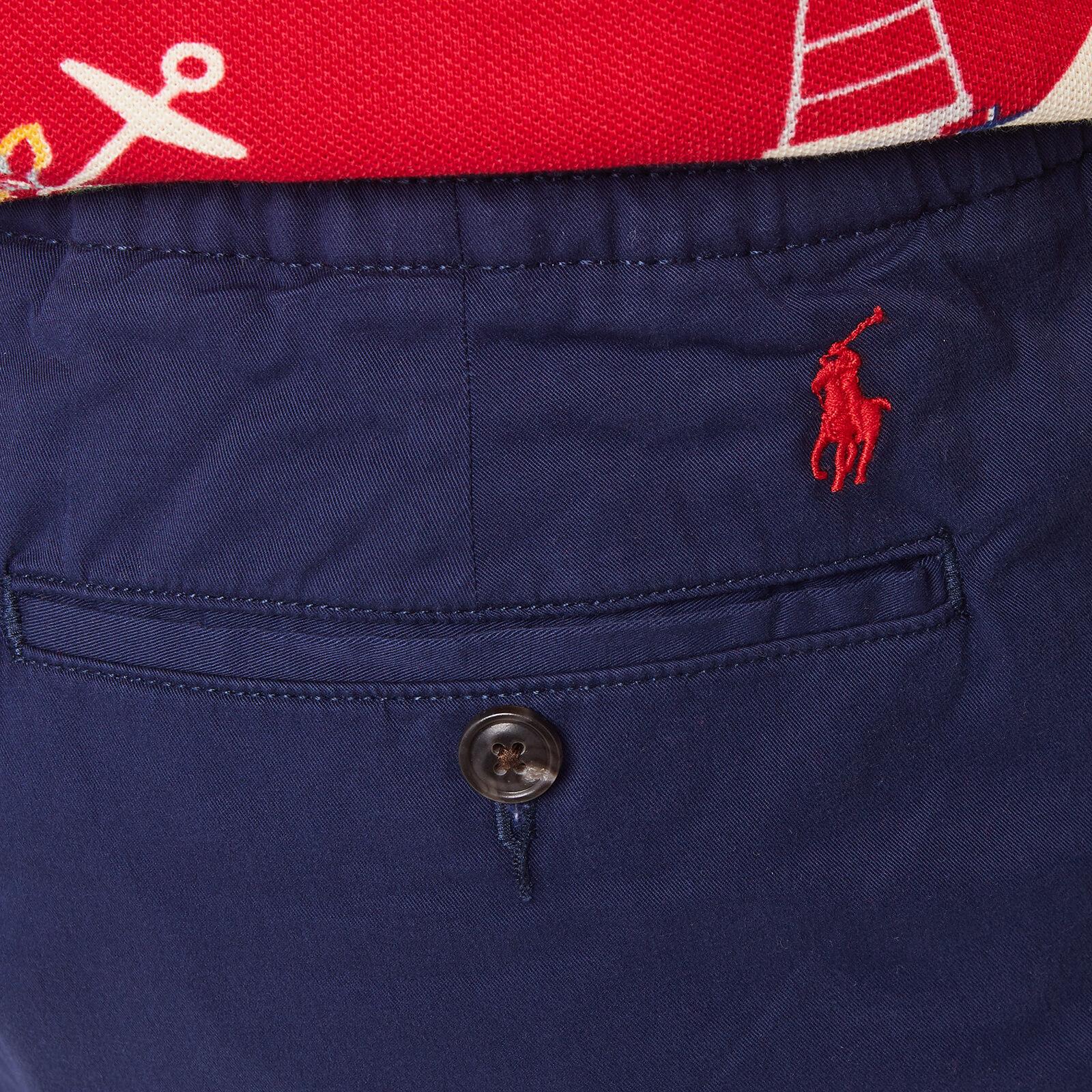 Polo Ralph Lauren Cotton Tapered Fit Prepster Trousers in Blue for 