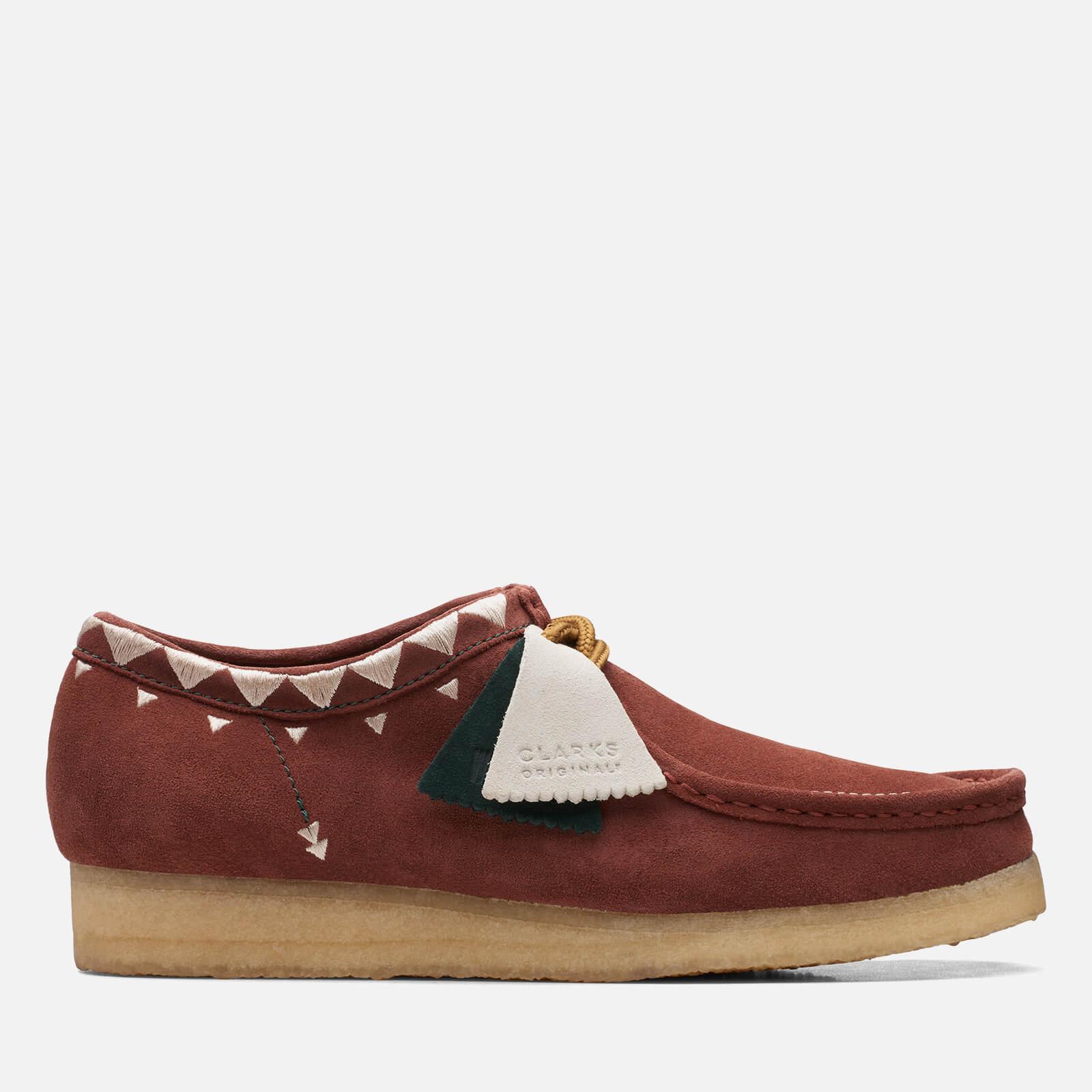 Clarks Sherpa-lined Wallabee Shoes In Brown For Men | Lyst Australia