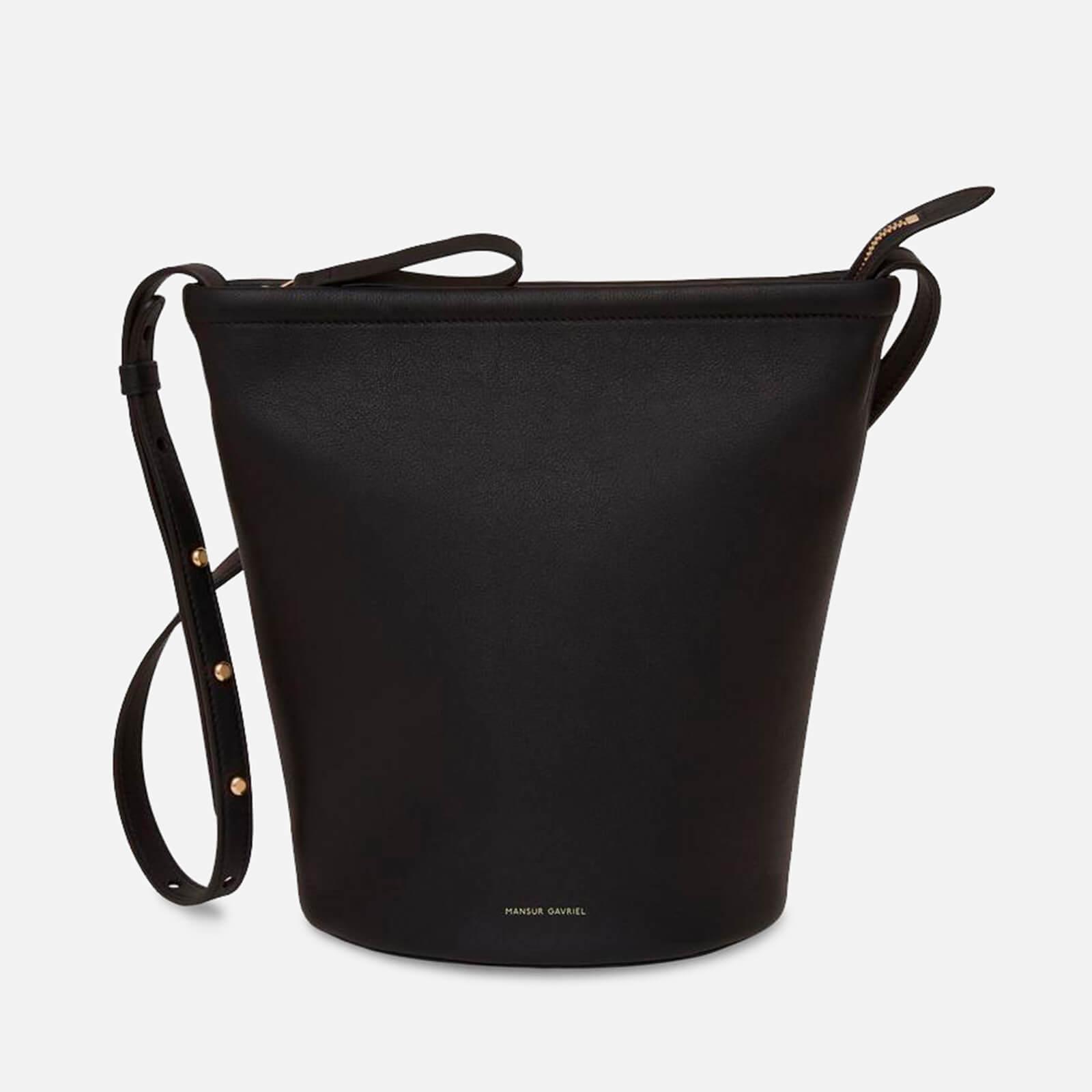 Mansur Gavriel Zip Bucket Bag in Black Lyst