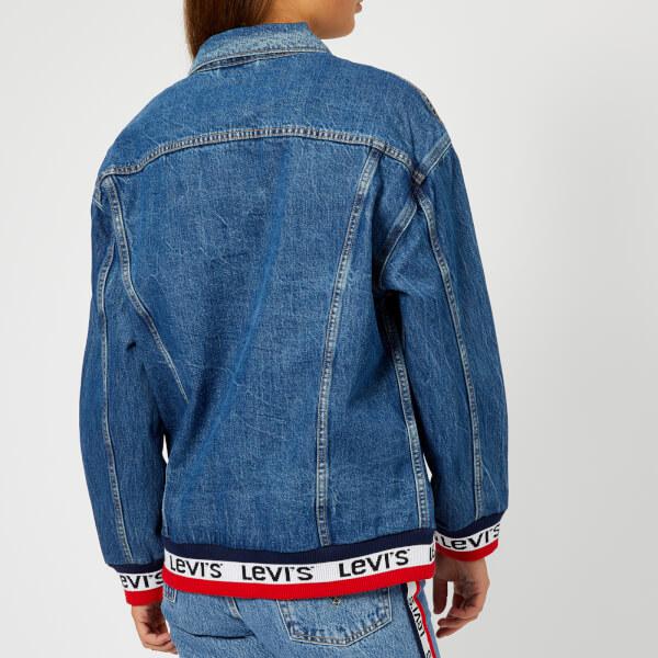 levi's baggy sport tape trucker