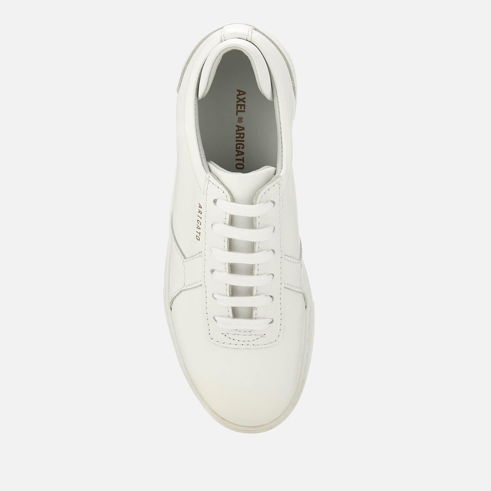 axel arigato women's platform leather trainers white