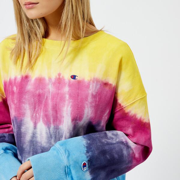 champion womens tie dye sweatshirt