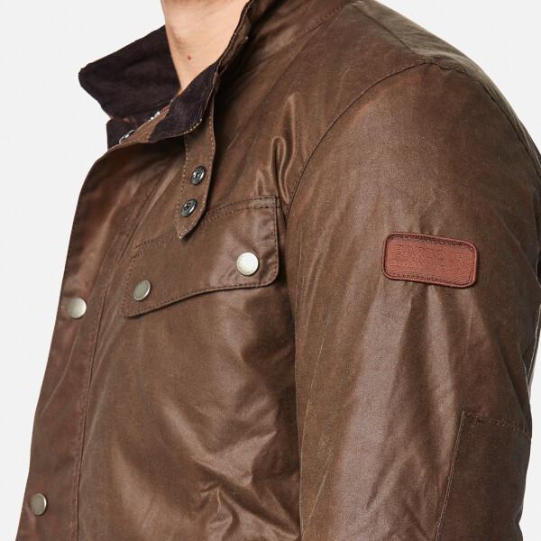 barbour duke jacket tan