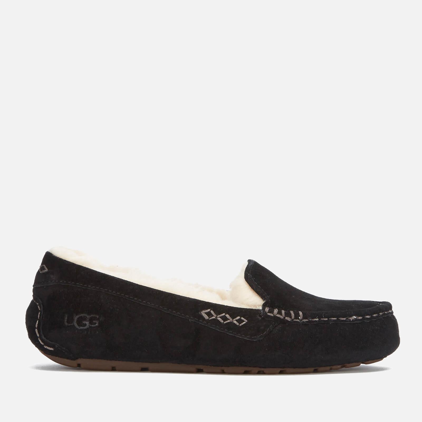 ugg ansley slippers black