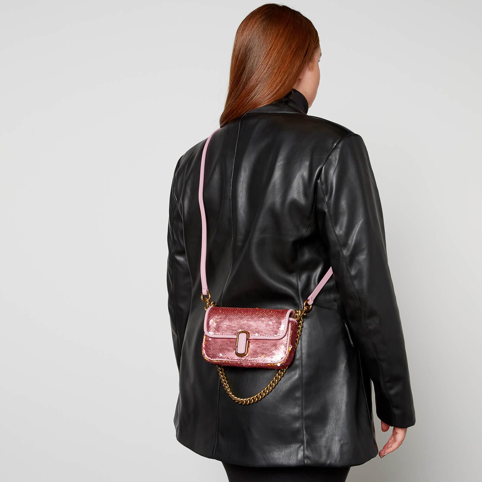 J Leather Shoulder Bag