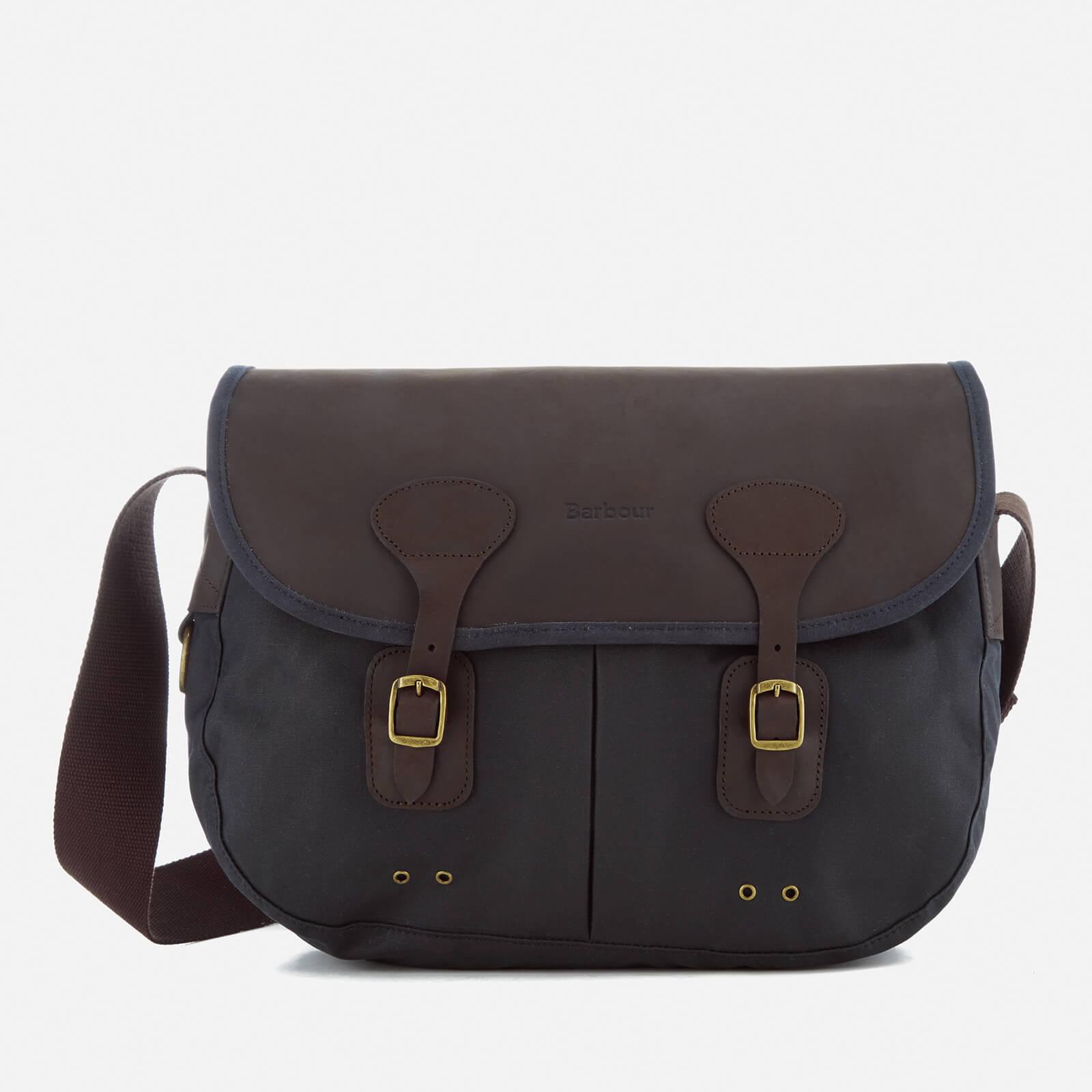 Barbour Wax Leather Terras Bag for Men | Lyst