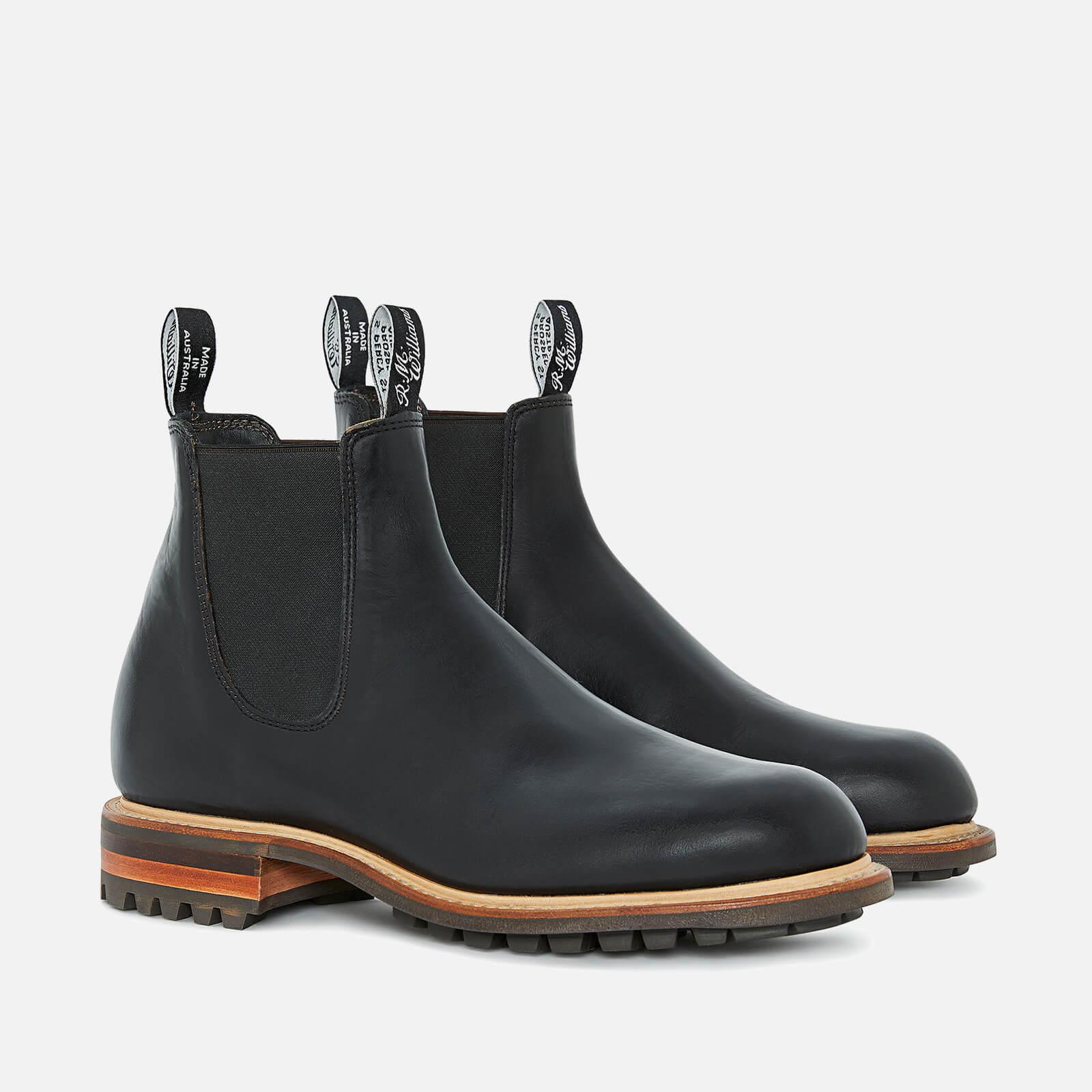 R.M. Williams Classic RM Leather Chelsea Boots Black 9