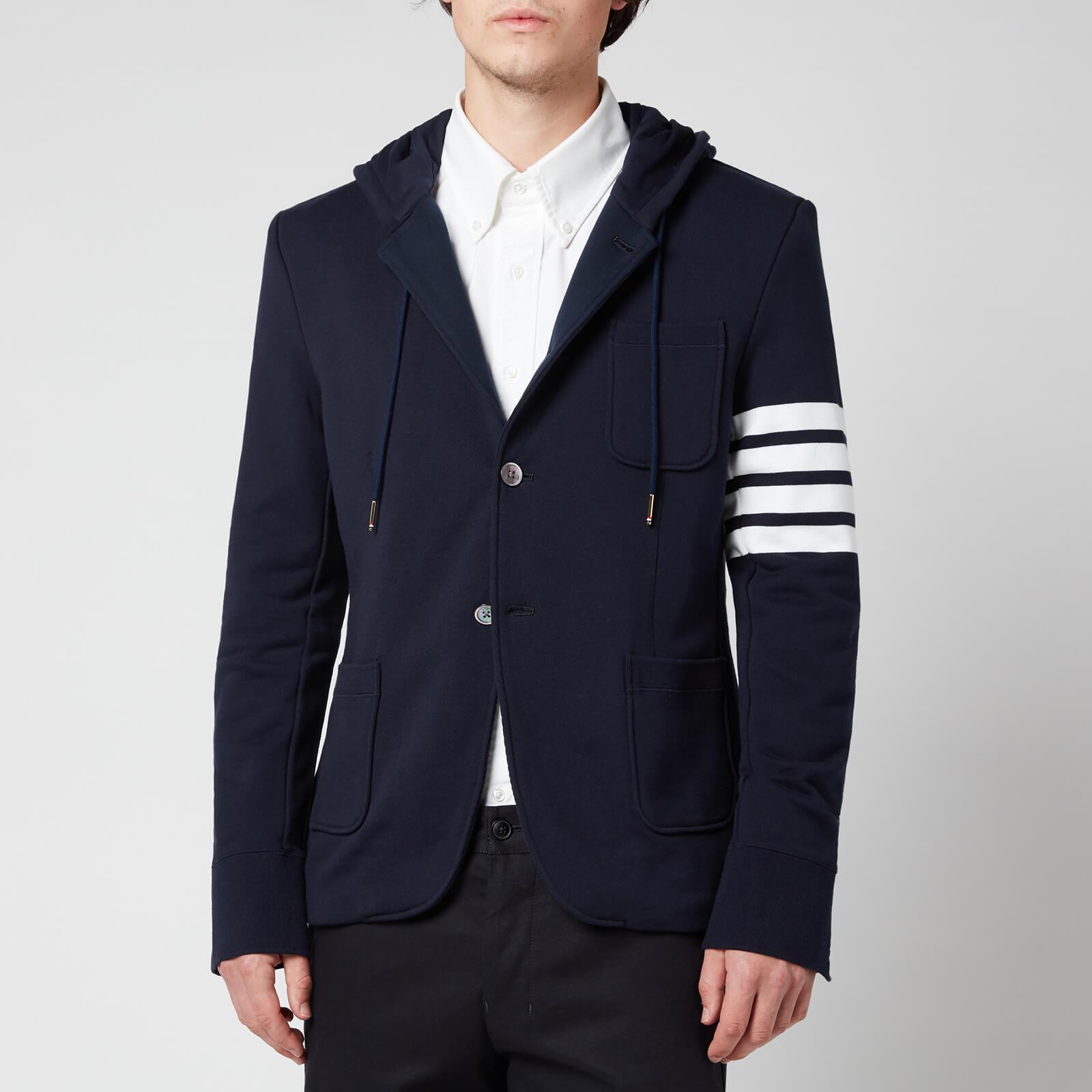 hooded sport coat