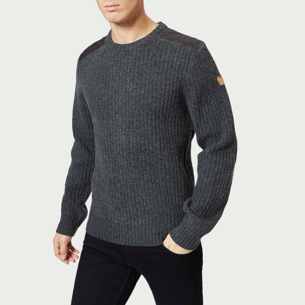 Fjallraven Wool Men's Singi Knit Sweater in Grey (Gray) for Men | Lyst