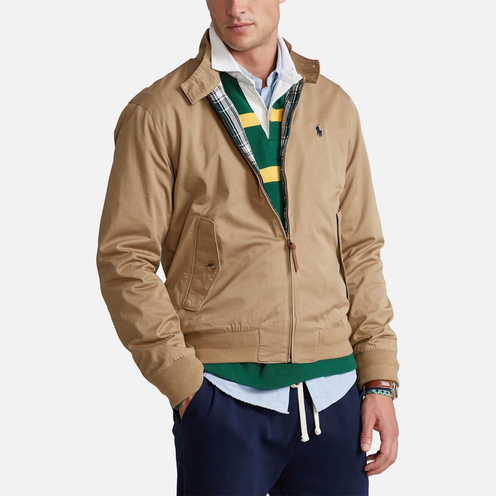 Polo Ralph Lauren Harrington Jacket in Natural for Men | Lyst UK