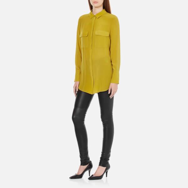 Gestuz Women's Alou Leather Pants in Black - Lyst