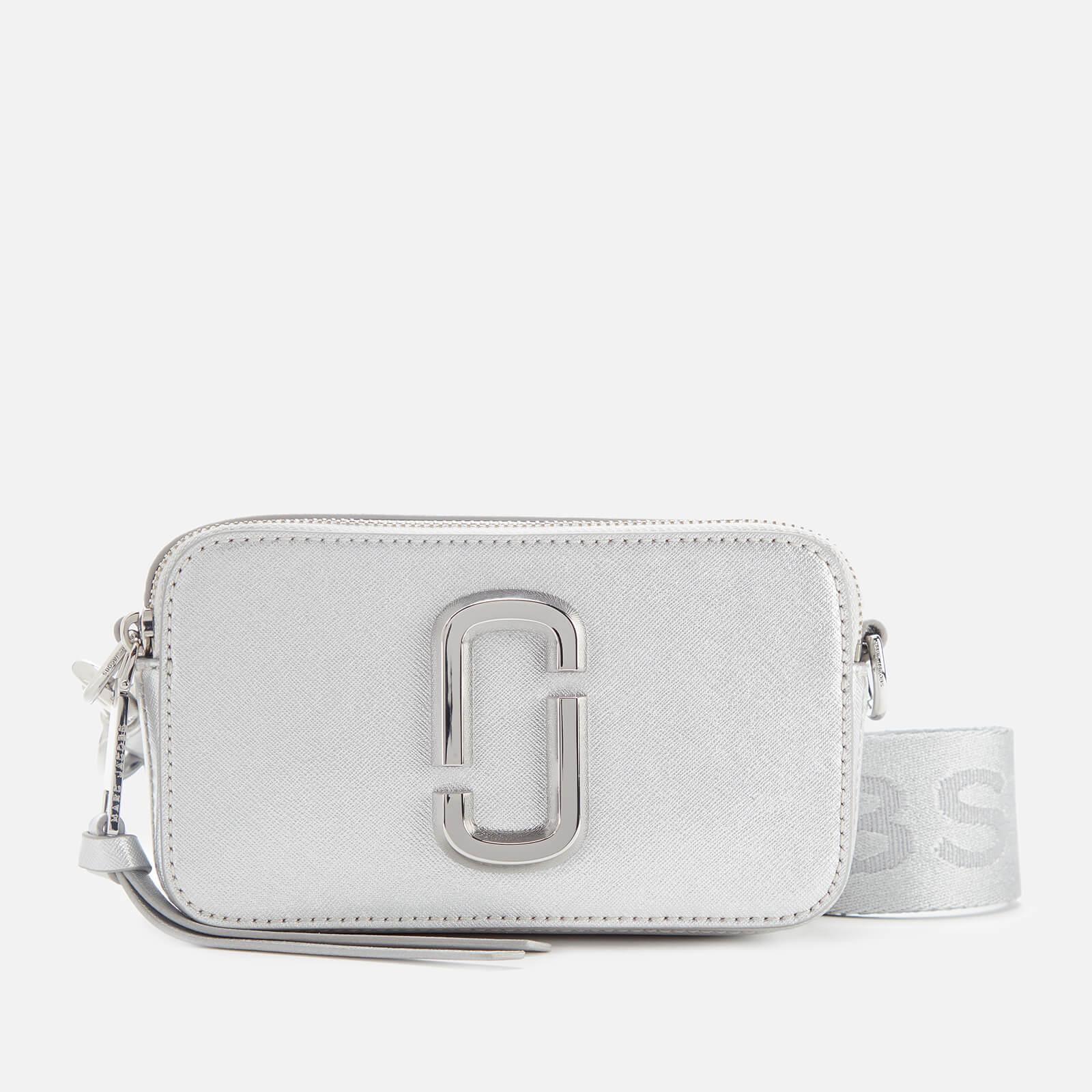 Marc Jacobs Leather Snapshot Dtm Metallic Silver - Save 47% - Lyst