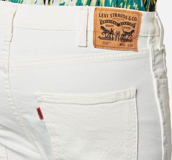 Levi's Men's 510 Skinny Fit Jeans in White for Men - Lyst
