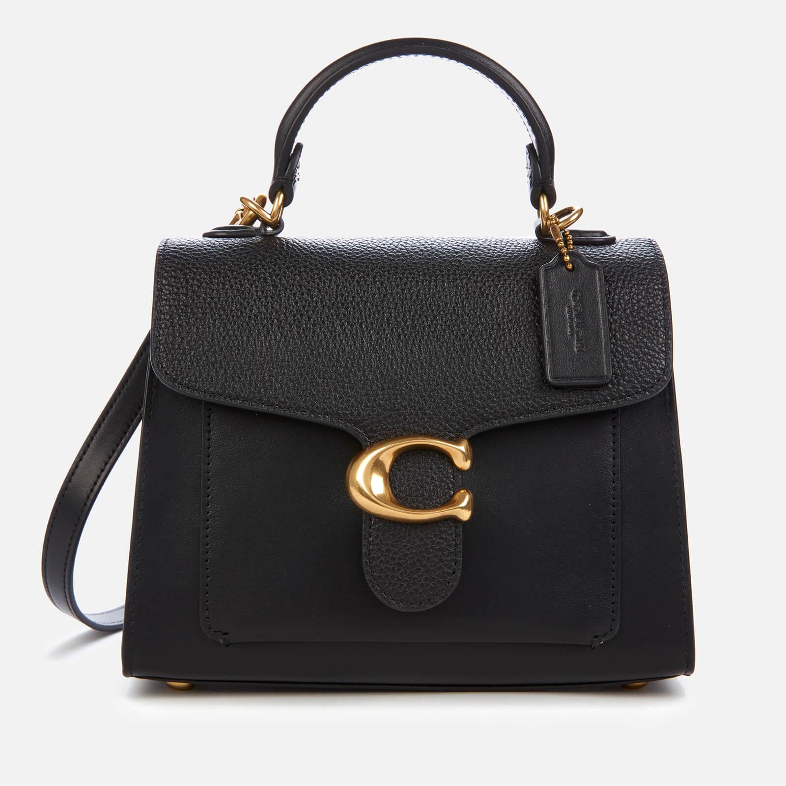COACH Tabby Top Handle Bag in Black | Lyst UK