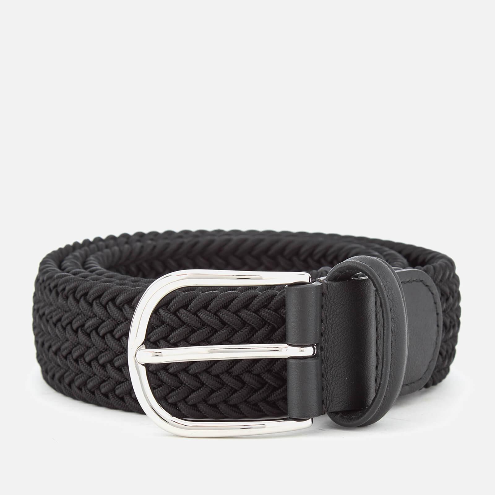 Andersons Leather Men's Core Woven Fabric Belt in Black for Men - Lyst