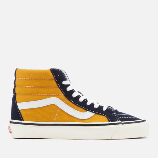 yellow skate high vans