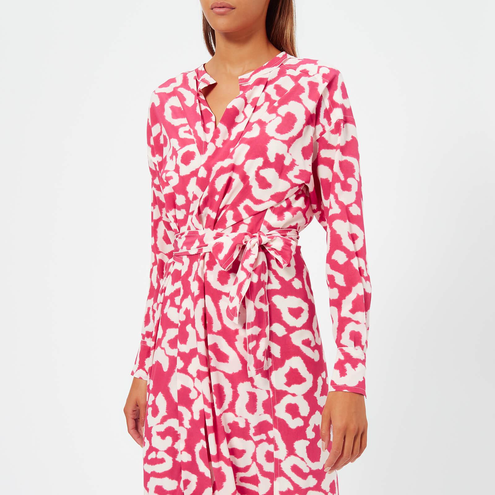 calypso rose print dress