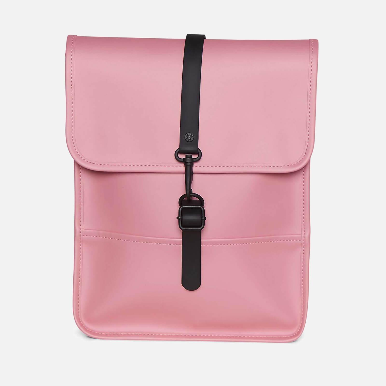 Rains Micro Coated-shell Backpack in Pink | Lyst