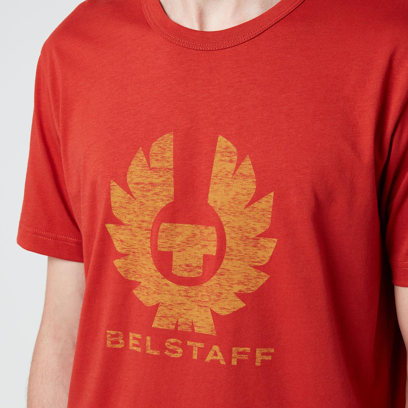 belstaff red t shirt