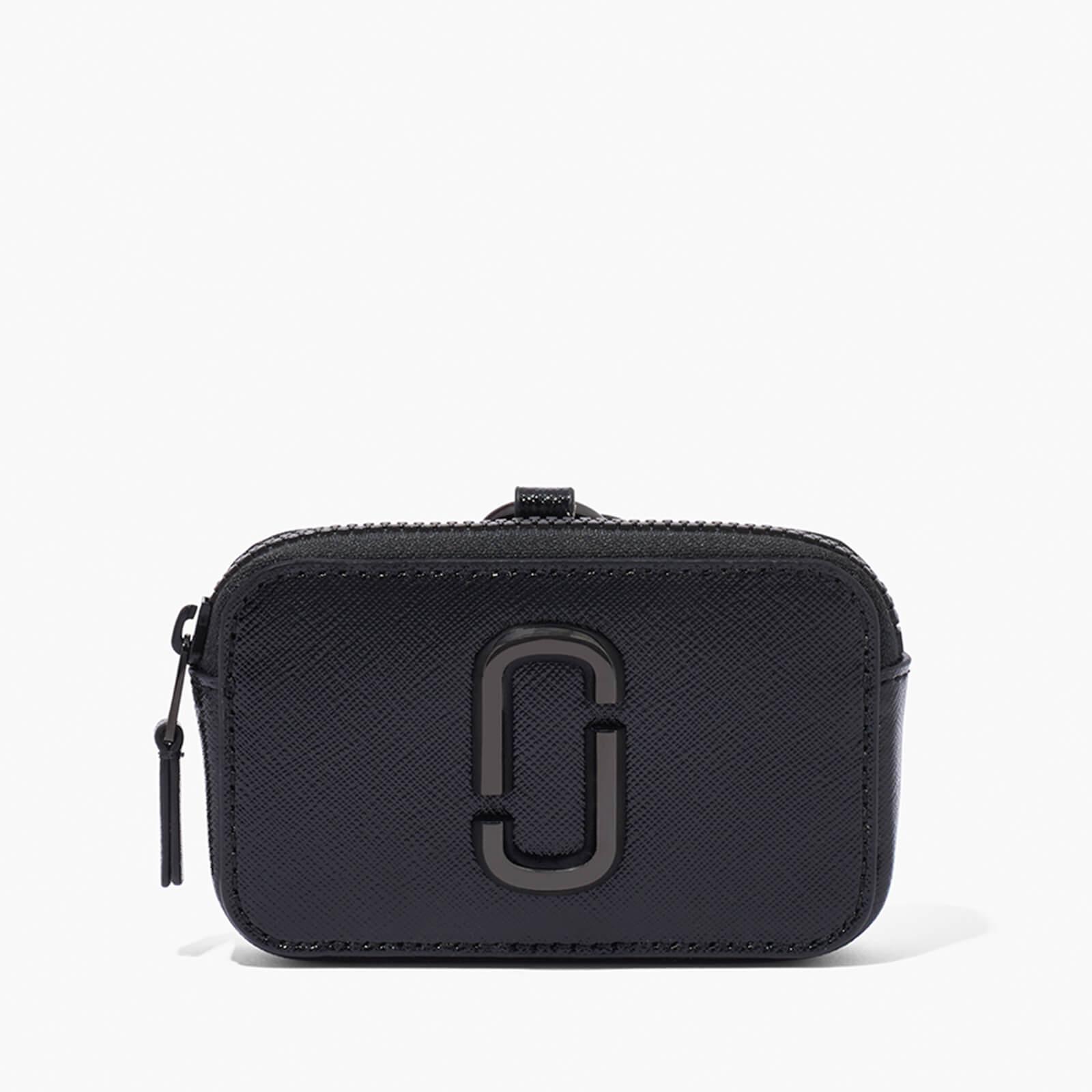 Marc Jacobs Nano Snapshot Leather Charm Pouch in Blue | Lyst