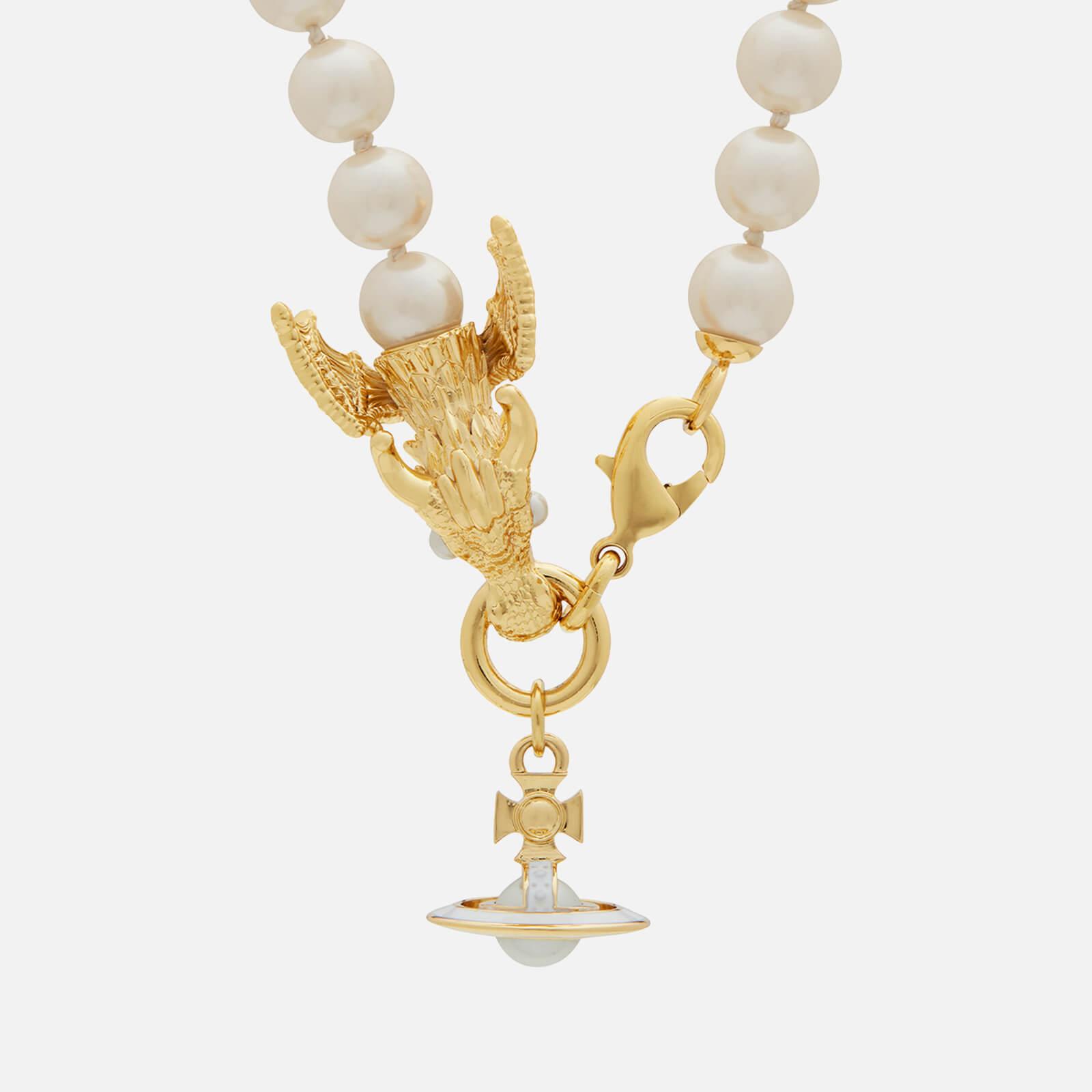 14k Gold Plated Freshwater Pearl On Snake Chain Necklace - A New Day™ Gold  : Target