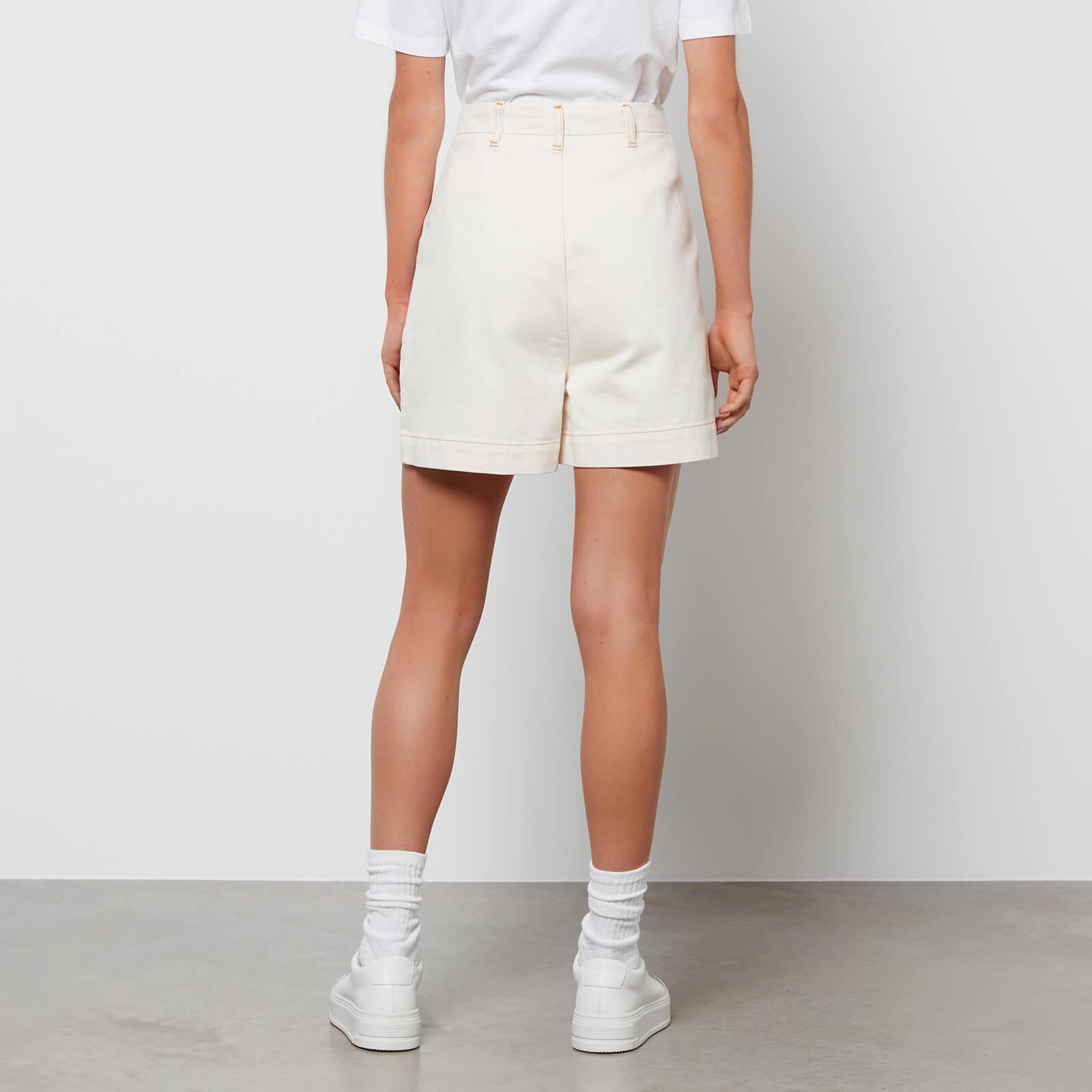 PS by Paul Smith Denim Shorts in White 