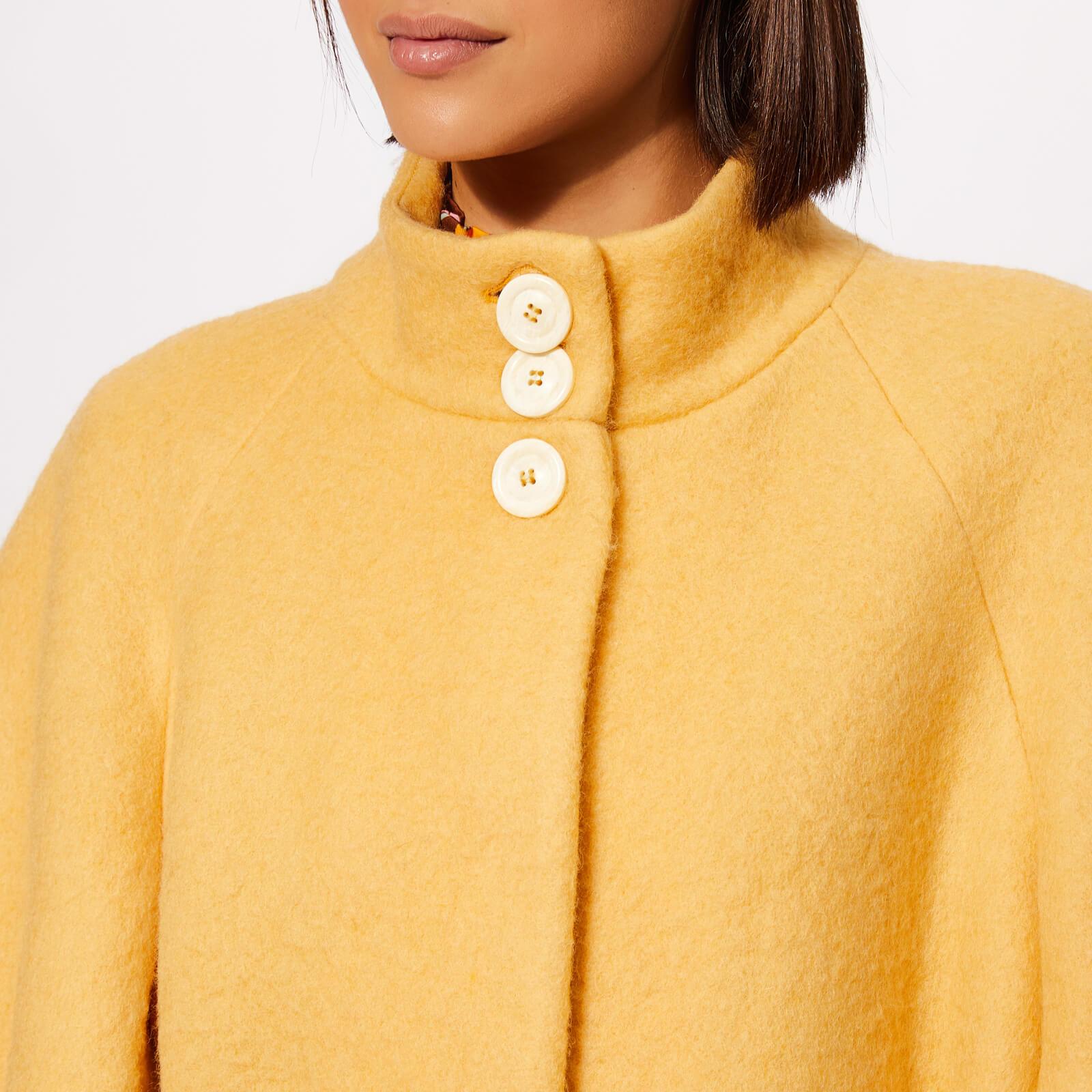 Stine Goya Wool Celeste Coat in Yellow | Lyst Canada