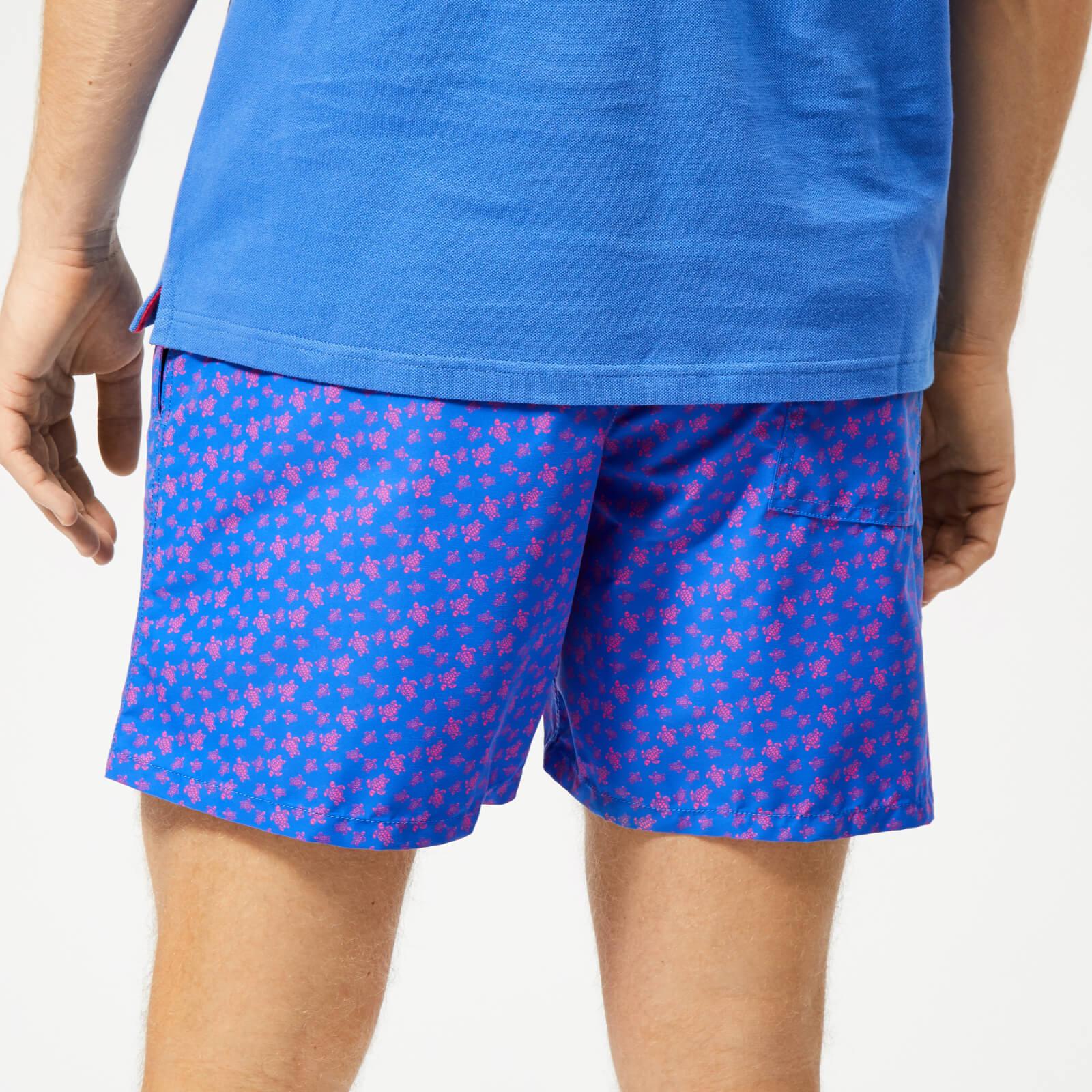Vilebrequin Synthetic Moorea Small Turtles Swim Shorts in Blue for Men ...