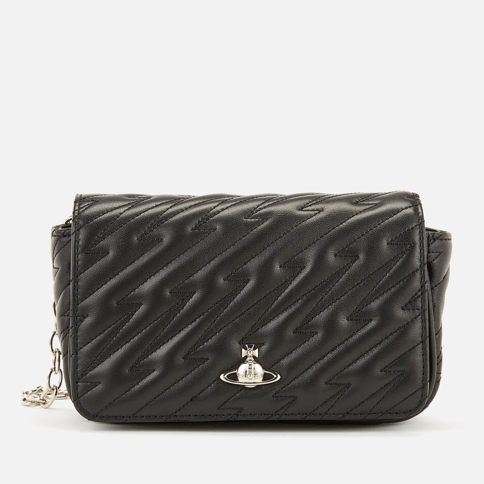 Vivienne Westwood Leather Coventry Mini Cross Body Bag in Black - Lyst