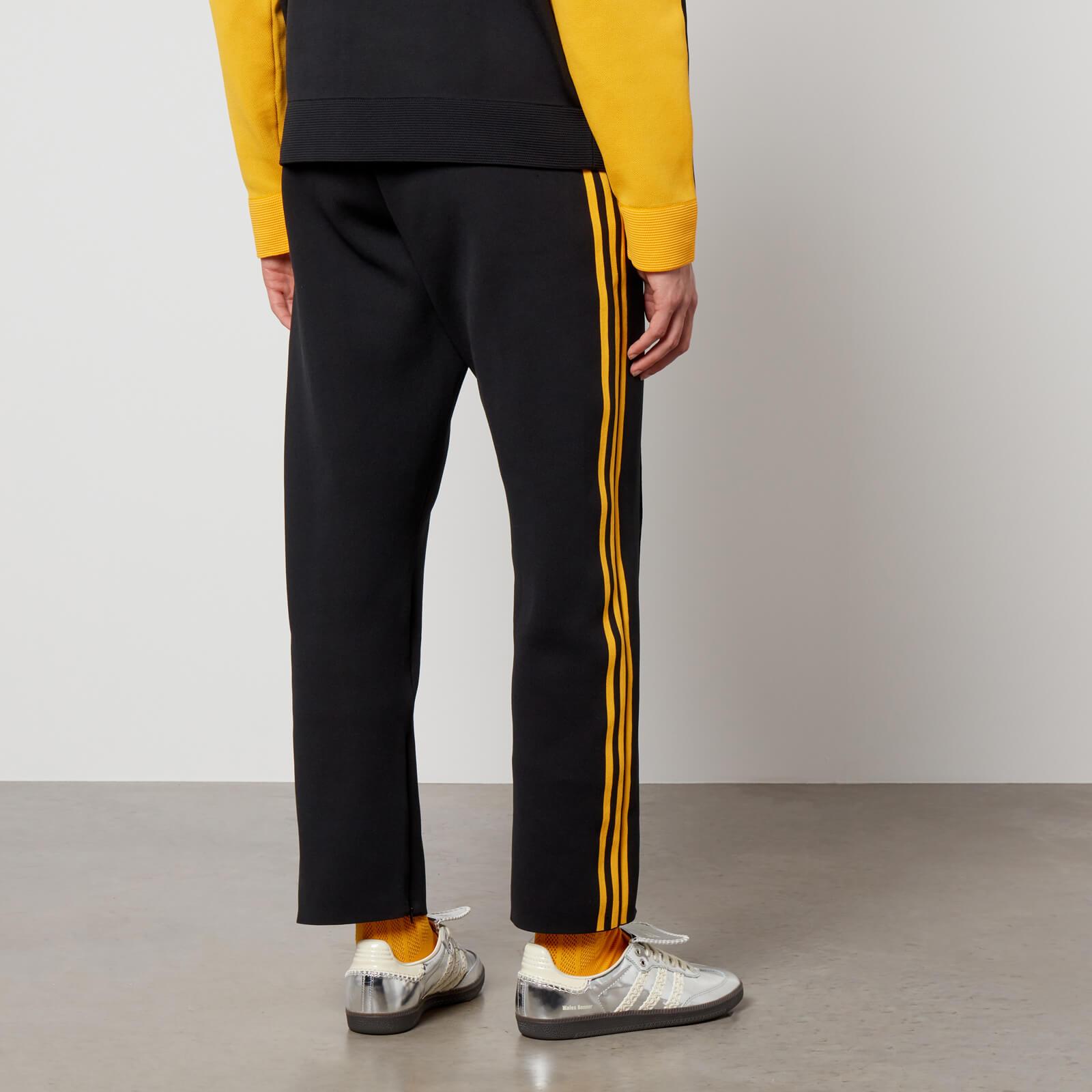 adidas Knitted Track Pants in Black for Men | Lyst