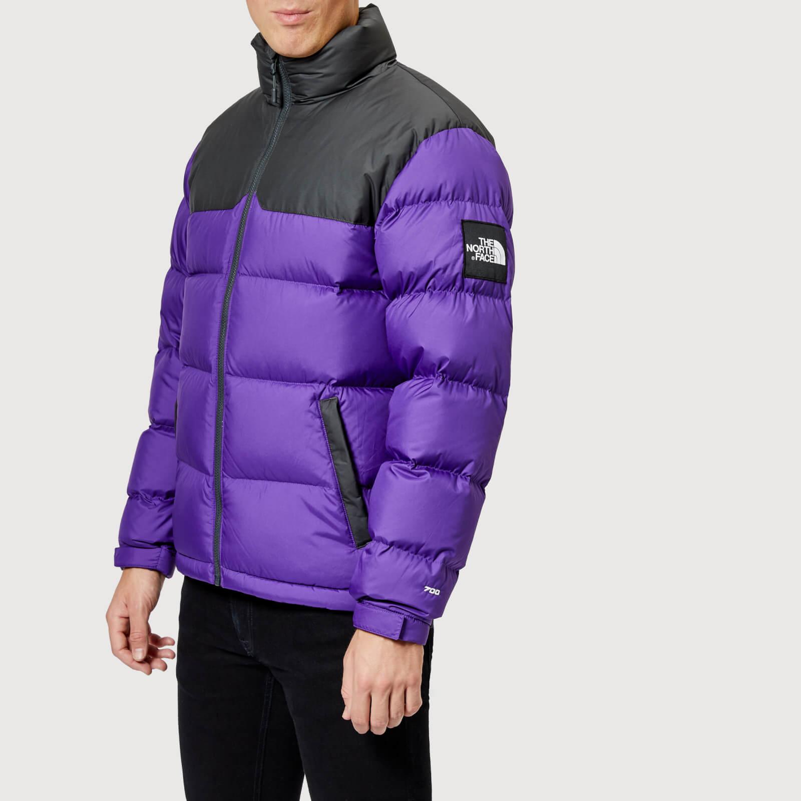 north face 1992 nuptse jacket purple