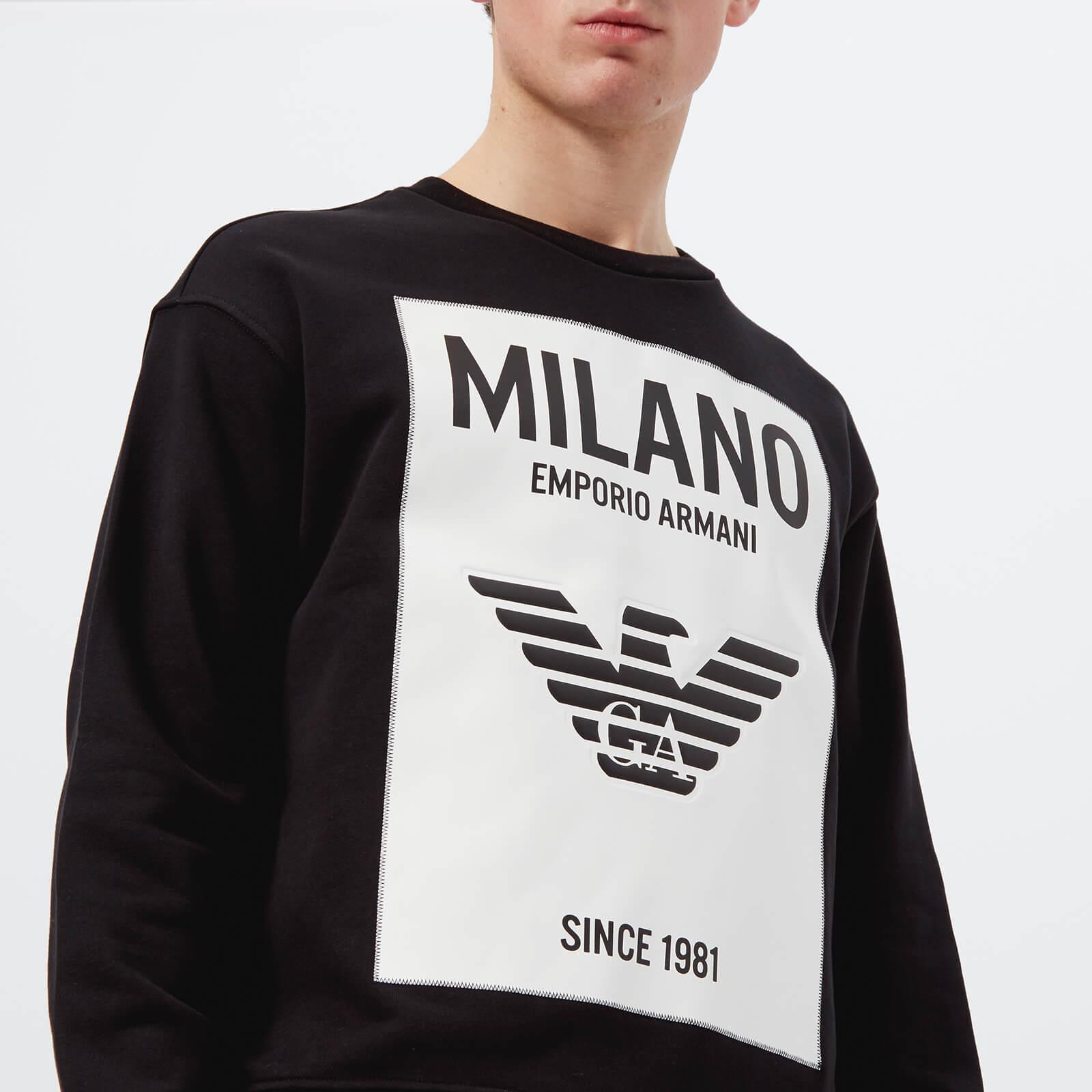 armani milano sweatshirt