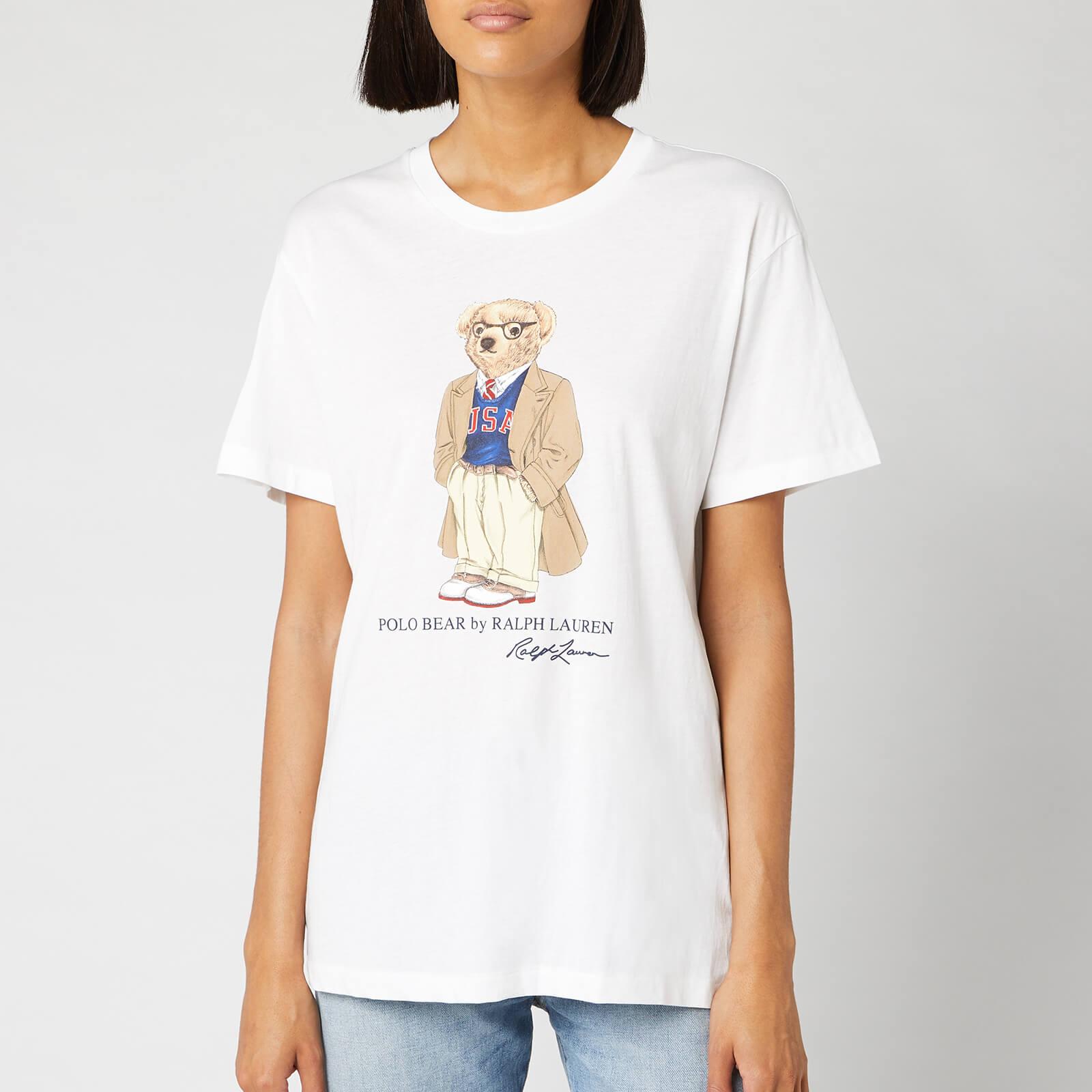 polo bear white t shirt