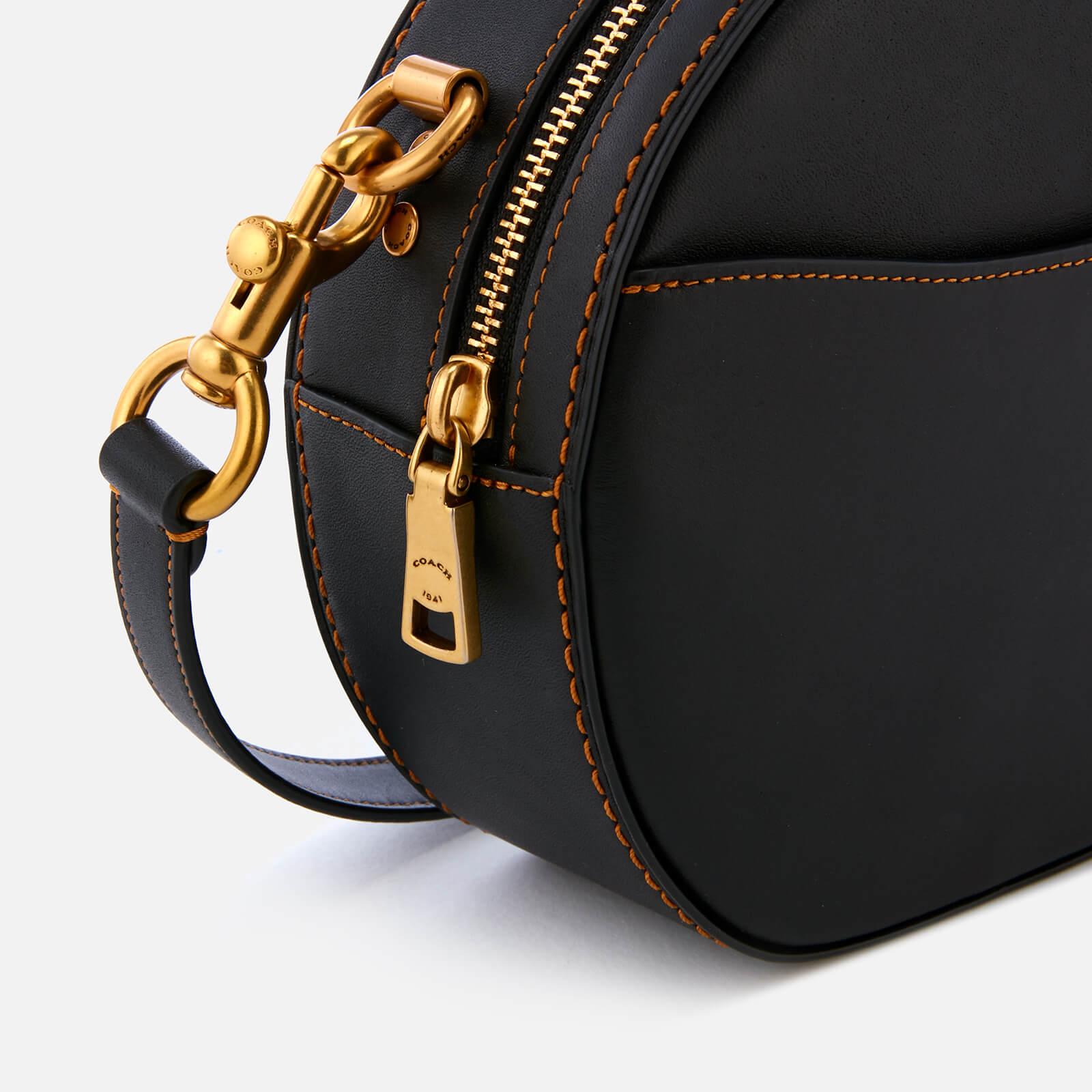 COACH Glovetanned Leather Canteen Crossbody Black Lyst