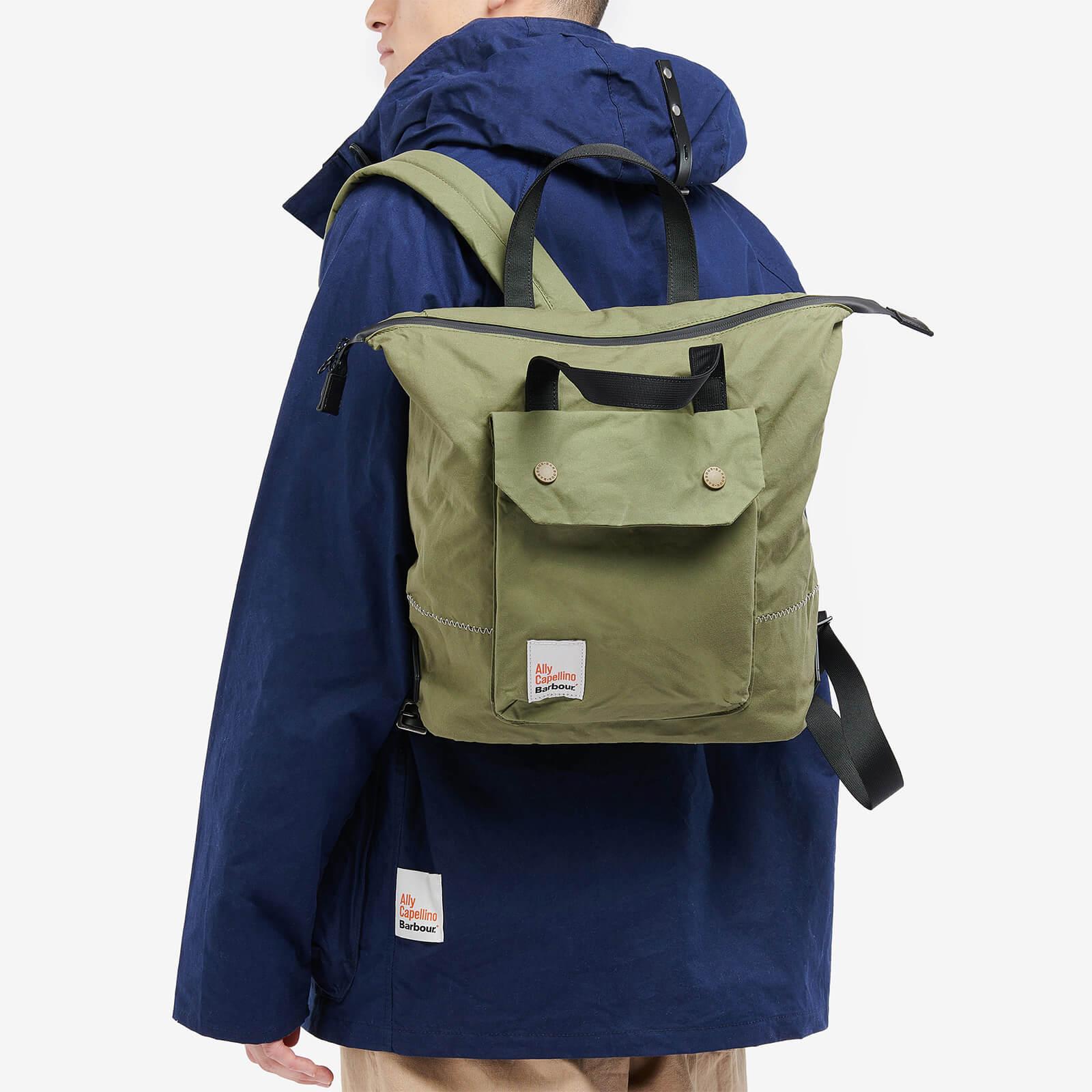 Barbour X Ally Capellino Ben Backpack in Green for Men | Lyst