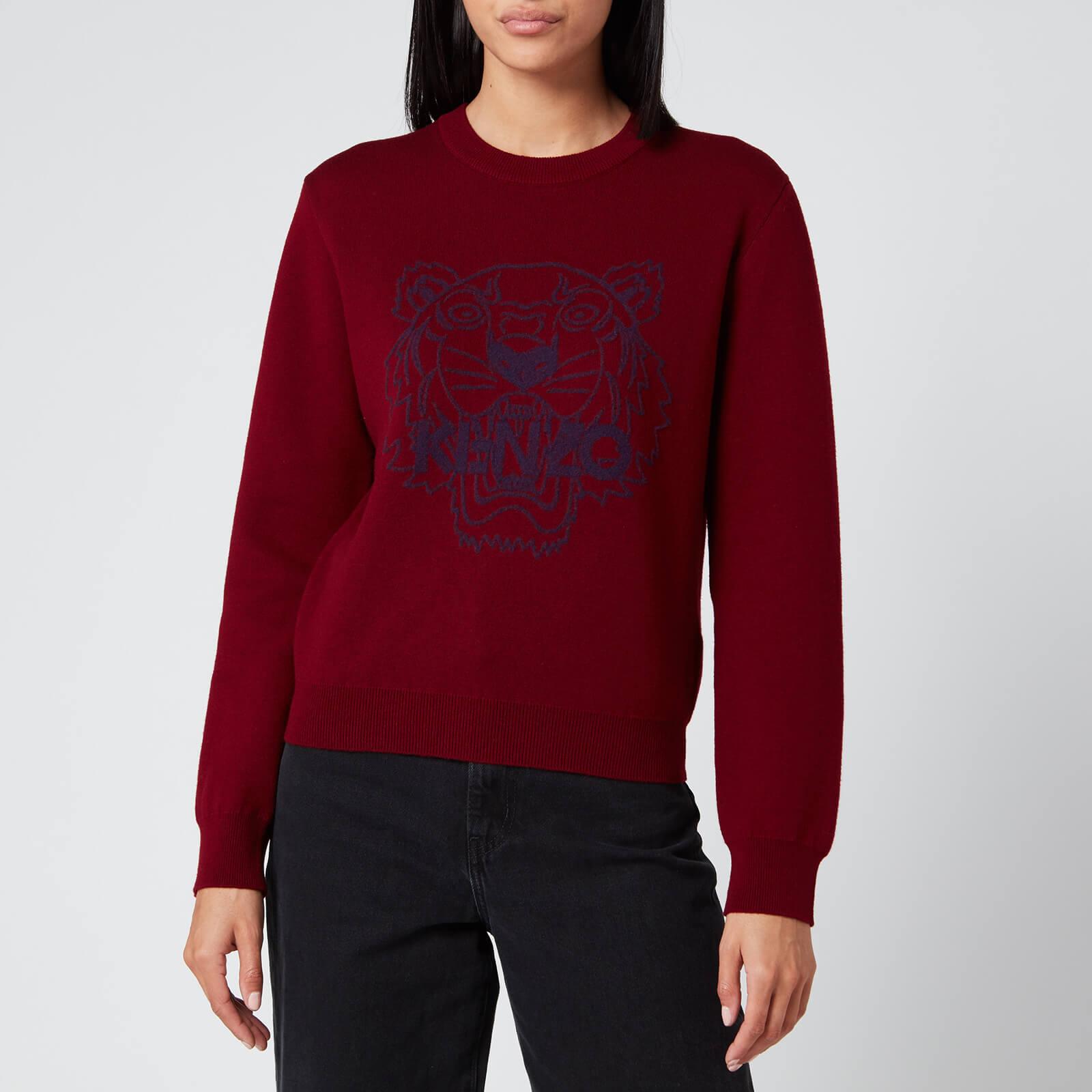 white and pink kenzo jumper
