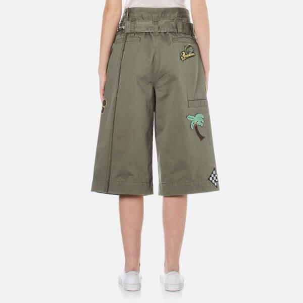 Marc Jacobs Cotton Women's Long Cargo Shorts in Green Lyst