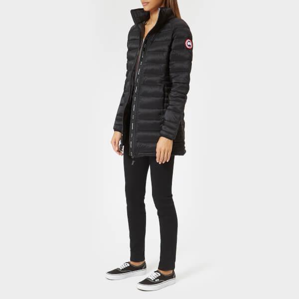 Canada Goose Goose 'Brookvale' Hooded Quilted Down Coat in Black - Lyst