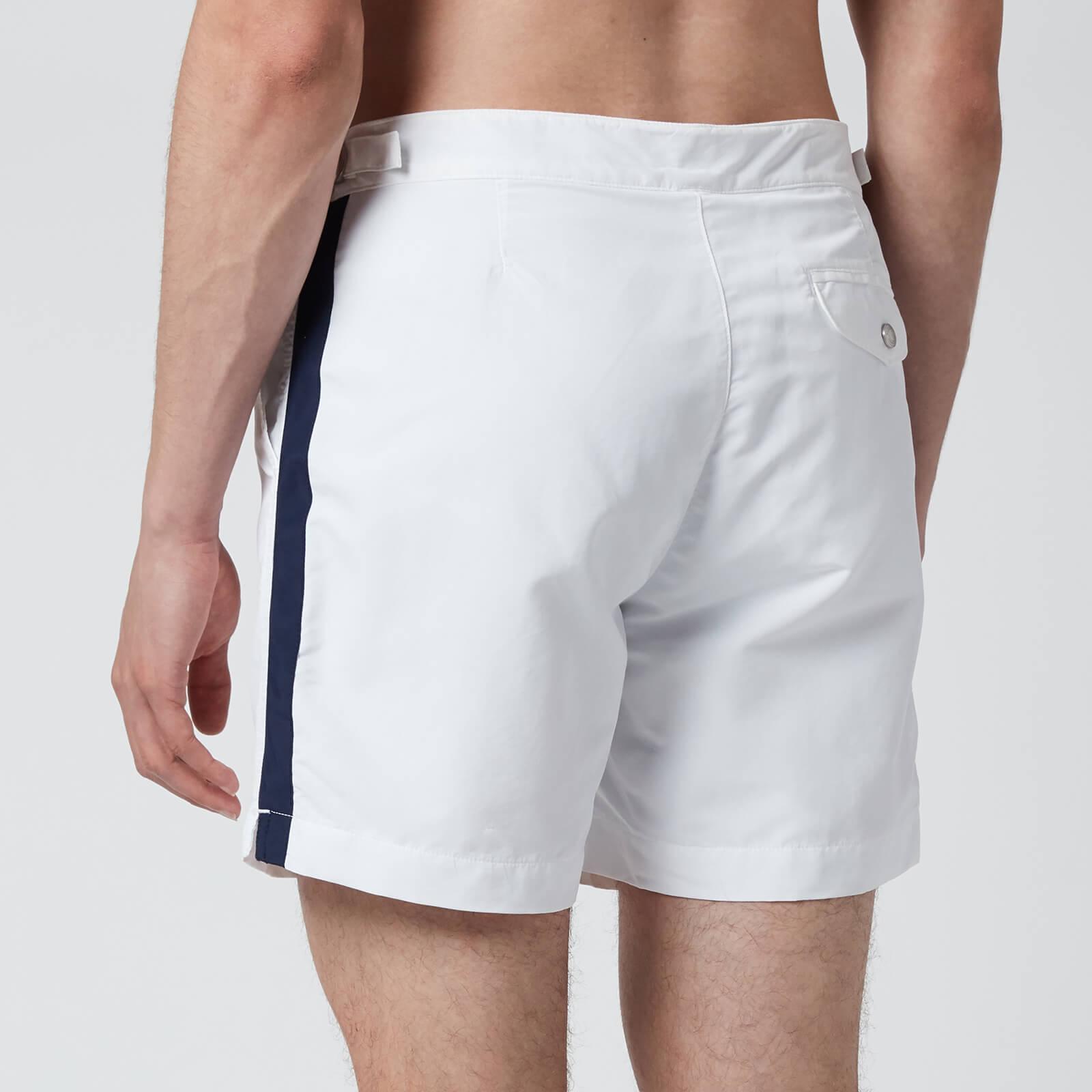 Polo Ralph Lauren Monaco Swim Shorts in White for Men | Lyst Australia