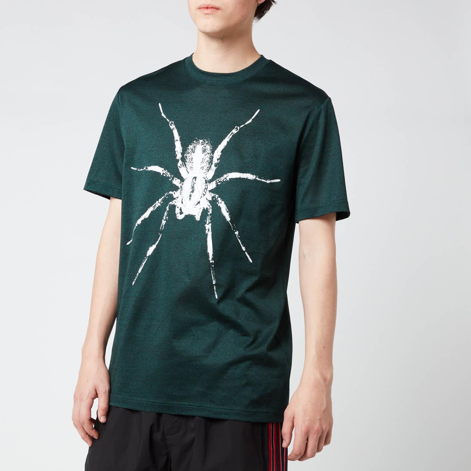 nadering tragedie zonde Lanvin Spider T-shirt in Green for Men | Lyst