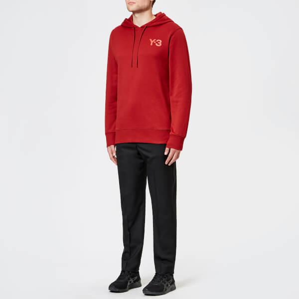 y3 red hoodie