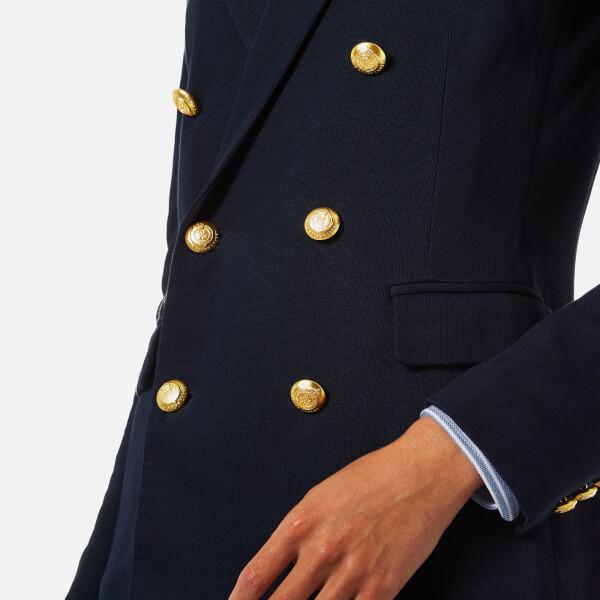 Polo Ralph Lauren Cotton Women's Double Breasted Blazer in Navy (Blue) |  Lyst