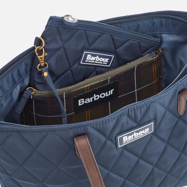 Barbour Witford Small Tote Bag in Navy 