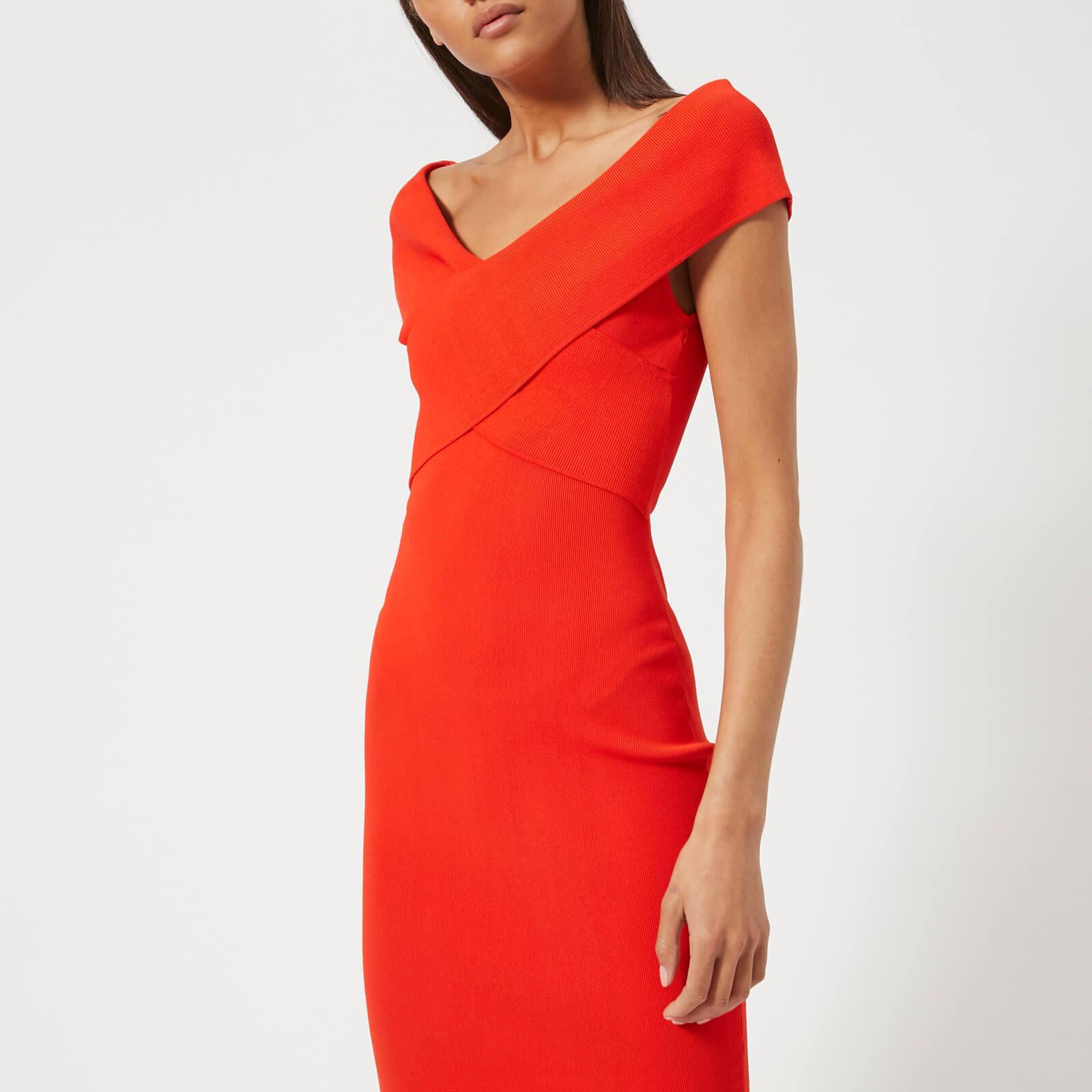 solace london pink cecile sheath