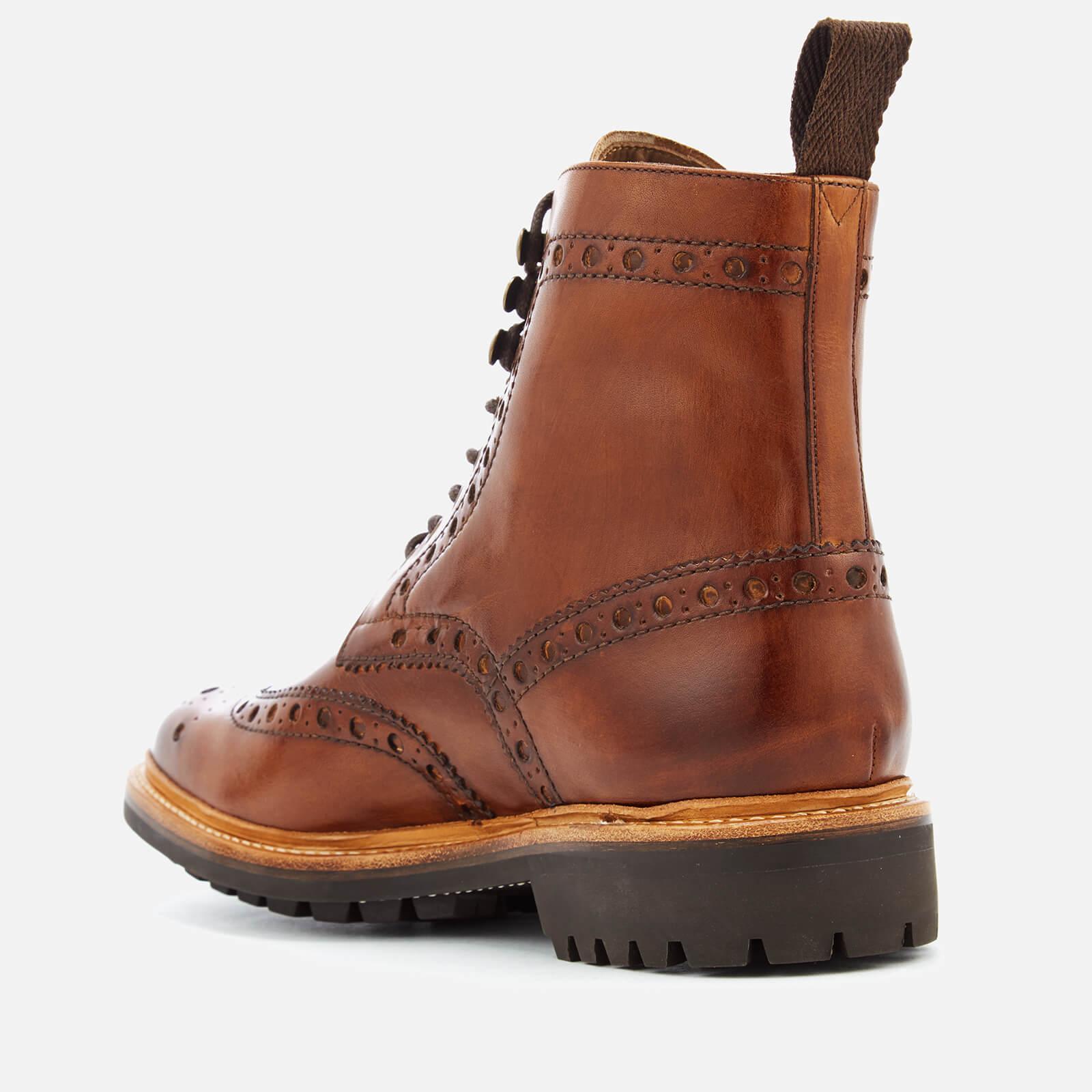 grenson fred commando sole brogue boot