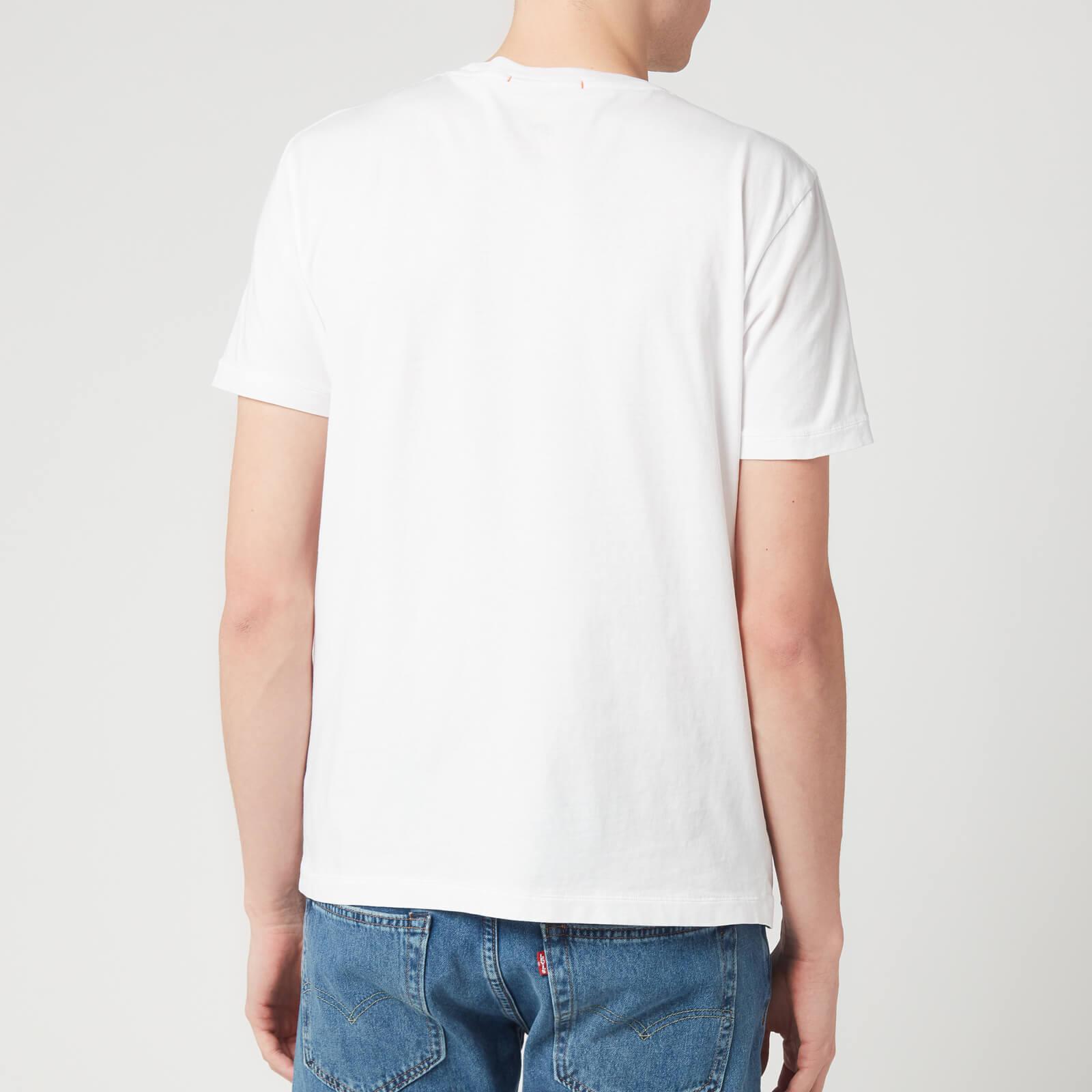 Parajumpers Cotton Patch T-shirt in White for Men - Lyst