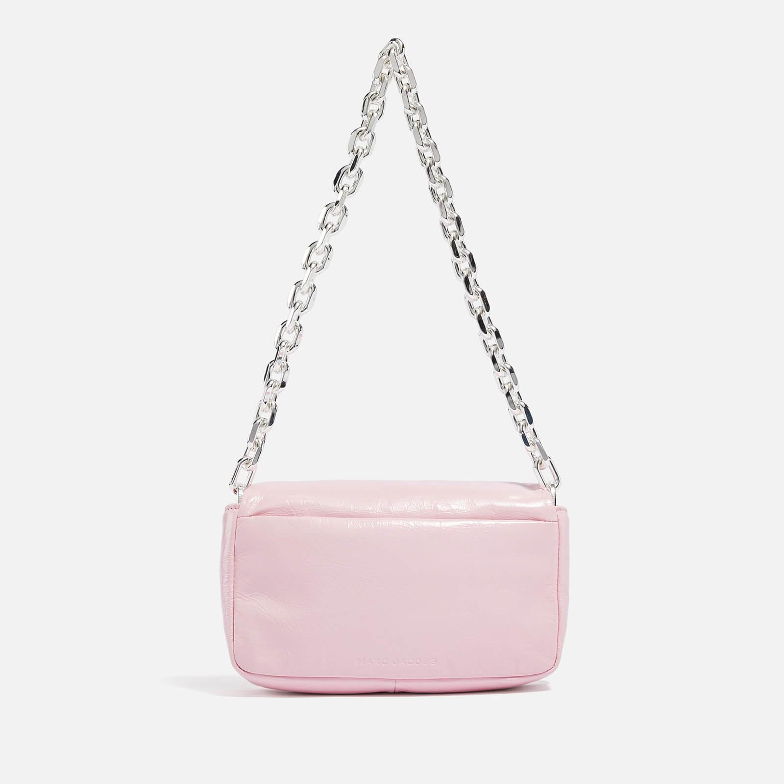 Marc Jacobs The J Marc Mini Pillow Leather Shoulder Bag in Pink